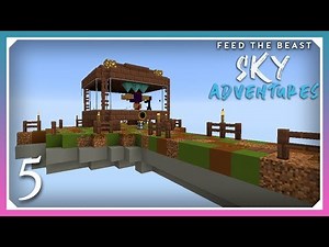 FTB Sky Adventures | Cursed Earth Mob Farm! | E05 (FTB Skyblock 1.12.2)