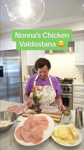 Nonna’s homemade chicken valdostana 🍗🧀🇮🇹 #nonna #homemade #chicken...