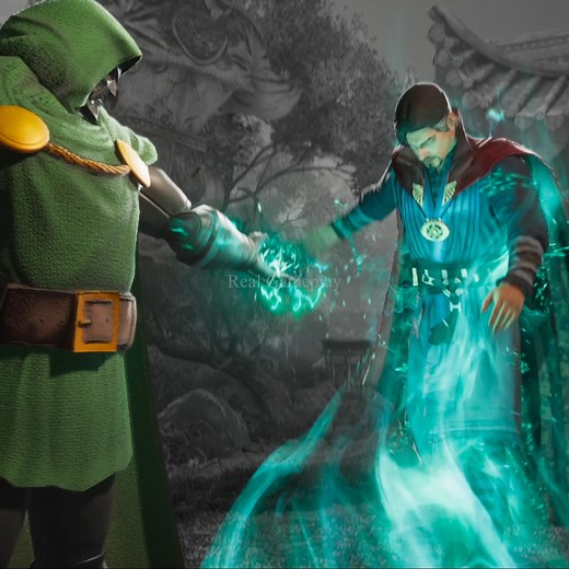 11K views · 108 reactions | Dr Strange and Dr Doom Fatality #marvel #gaming #reelsforyou | Real Gameplay | Facebook