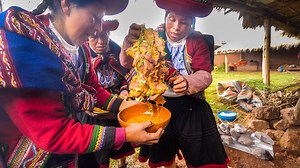 Pachamanca - Ancient Inca Food in Peru!