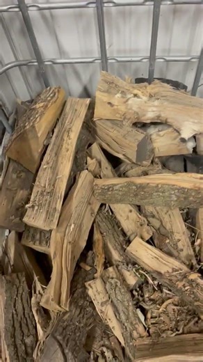 How to Unload Firewood from an IBC Tote (Without Killing Your Back) with a LogOX