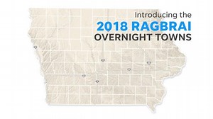 See the 2018 RAGBRAI overnight towns