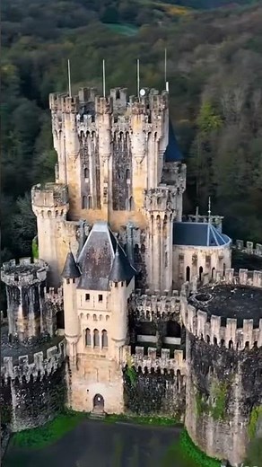 Butrón Castle is a medieval-style castle located near Gatika in the Basque Country, northern Spain.