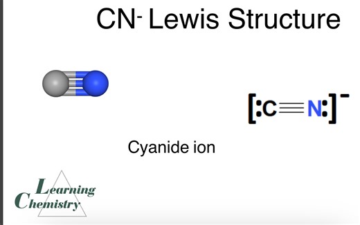 CN-氰根的Lewis路易斯结构式