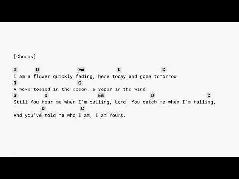 Who am i - casting crowns (CAPO 4/guitar chords)