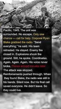 1 Radio Operator Stayed Behind to Call Help Until Silence | Military History Talks