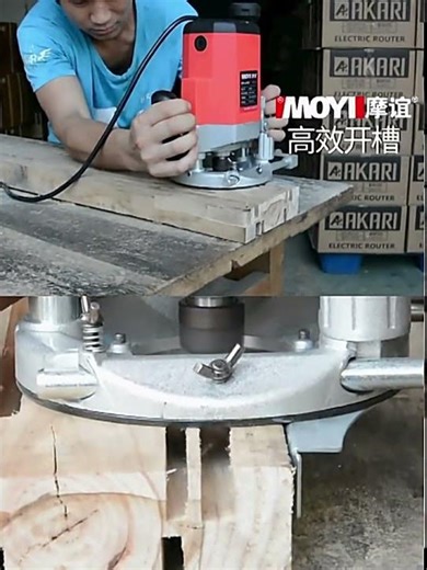 Trimming machine Wood Milling Engraving Slotting Woodworking Electric Router trimmer Hand Carving