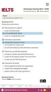 Computer Based IELTS Listening Test 2025 | IDP IELTS #ielts #ieltspreparation