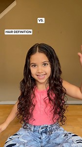 2.8M views · 40K reactions | Definition VS Volume which is your favorite? Also please note the video doesn’t show that for the definition side I added leave in conditioner, Detangler, Curling gel, and heat protectant and for the volume side I added curling cream, curling gel, mousse, heat protectant and frizz ease serum. #curls #curlyhair #cutenessoverload | Ellabella_soleil | Facebook