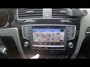 How to Enter Navigation in Volkswagen Golf VII ( 2012 - 2020 )...