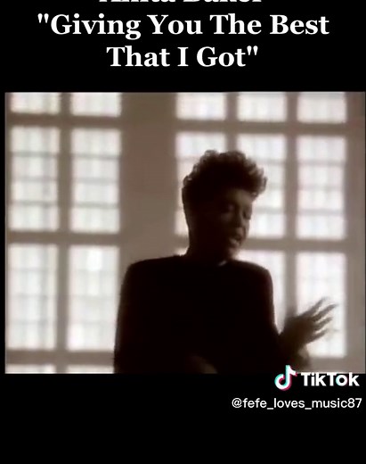Anita Baker - Giving You The Best That I Got (1988) Music Video
