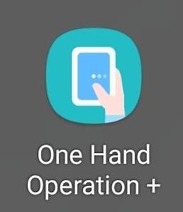 One hand operation
