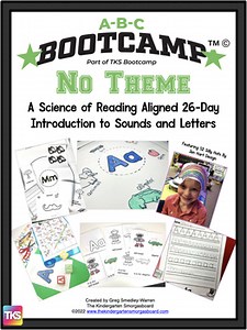 ABC Bootcamp®: 26-Day Introduction Letters, Sounds & Phonics (No Theme)