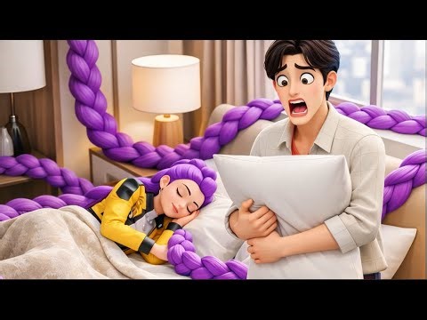 RUMI’s Magic Hair Took Over JINU’s Bed 😱 | GOLDEN HUNTR/X | K-POP Demon Hunters