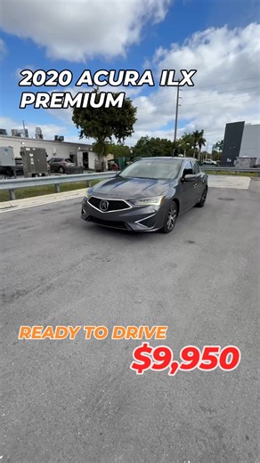 Deluxe Cars MIAMI | Autos Clean, Salvage & Rebuilt on Instagram: "2020 ACURA ILX PREMIUM Stock: 000347 Title: Rebuilt Miles: 65,403 Price: $9,950 CALL FOR MORE INFORMATION +1 (786) 874-4146"