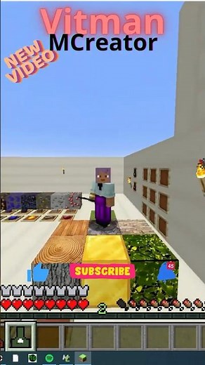 créé un NOUVEAU BIOME MCreator 🌍🌀 #mcreator #minecraft #fortnite #gaming #megamod #roblox #vitman