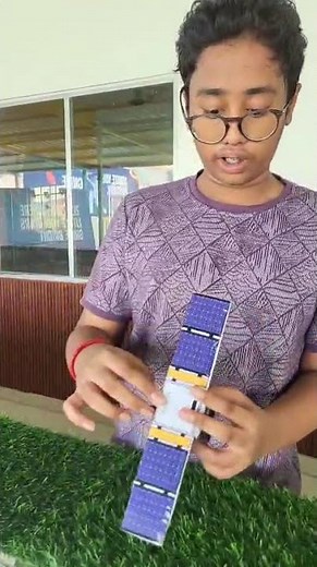 🛰️ Build Your Own Satellite Model in Minutes! | Science DIY by Vaayusastra