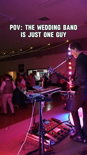 Are you sure you want to hire this guy!?😨 I get it — hiring just one musician for your wedding can sound risky. You want energy, variety, and that full-band vibe without taking up half the venue space. That’s exactly where live looping shines ✨ With just a guitar, mic, and looper, I build everything live — drums, bass, harmonies, the works — right in front of everyone. By the end of the night, people always come up saying, “I can’t believe that was all you!” If your space is cozy but your vibe 