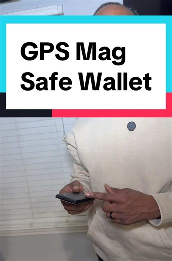 Never Lose Your Wallet Again with GPS Mag Safe Wallet