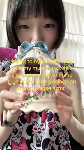 ok i’m so sorry this lowkey not asmr-relaxing at all BUT YAAA AT LEAST THIS IS A NEW .. right ?? :’] #sorry #bad #asmr #music #box