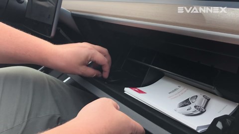 EVANNEX Cup Holder Insert for Tesla Model 3 and Y - Center Console - Car Cup Holder Insert - Drink Holder