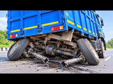 Roadside Truck Breakdown 🔥– Full Repair in Action