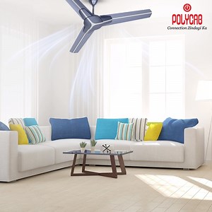 With luxury on your mind, it's time to enhance the ambiance of your home with Polycab Purocoat Euphoria Fans. This 4 in 1 fan with Nanova technology comes with exclusive features like Anti-Dust, Anti-Rust, Anti-Fade, and Anti-Bacteria along with two years of warranty. Available at Amazon- https://amzn.to/3hRQM8t #PolycabPurocoatFans #PolycabFans #PurocoatFans #4in1Protection #Fans #AntiDust #AntiRust #AntiBacteria #AntiFade #ConnectionZindagiKa | Polycab India Limited