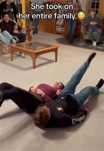 Elite Leg Wrestling Challenge with Family