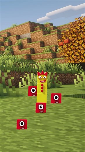 Sprunki OC Numberblocks Magnet Fushion in Minecraft #shots #numberblocks #minecraft #sprunki