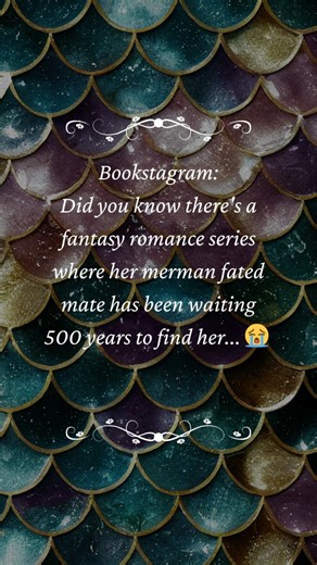 Did you know there’s a fantasy romance series where her merman fated mate has been waiting 500 years to find her? Because SAME, I'm crying too 😭🧜‍♂️💙 TROPES: 🧜‍♀️ Fated Mates 🧜‍♀️ Forced Proximity 🧜‍♀️ He Falls First 🧜‍♀️ Touch Her and ☠️ 🧜‍♀️ YA Fantasy Romance (with a tiny bit of spice) 🧜‍♀️ Possessive Alpha Cinnamon Roll MMC 🧜‍♀️ Coming of Age If you love romantasy, merfolk romances, and devoted mythical boyfriends, add The Tidal Kiss Trilogy by Kristy Nicolle to your TBR immediatel