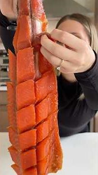 Viral CANDIED SMOKED Salmon At Home!! Save So Much Money #candiedsalmon #kitchenhacks
