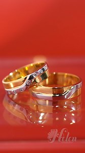This pair of wedding rings, with ocean-inspired vibes and smooth, natural diamond accents, is as beautiful and timeless as the waves. Want to see more? Check out our collection at Ongpin or SM Center Shaw (formerly SM Cherry Shaw). We have a variety of styles to suit your taste. #helenjewelryshop #gold #jewelry #weddingring #engagementring #naturaldiamond #Ongpin #Binondo #Manila #Mandaluyong | Helen Jewelry Shop