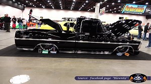 1969 Ford F-100 Ranger Twin-Turbo @ 2020 Detroit Autorama | Blown69's Car Show Photos