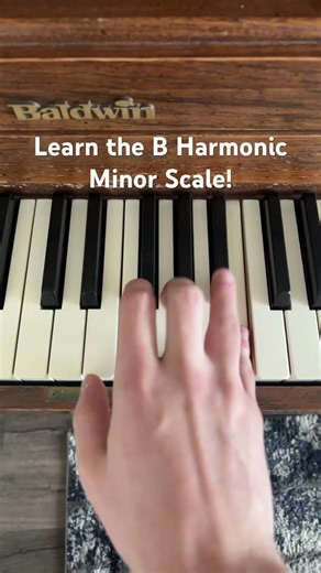 Learn the B harmonic Minor Scale!
