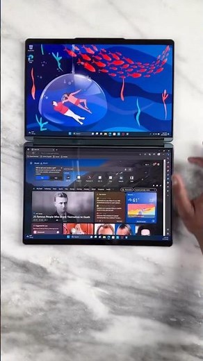 Double Screen Laptop | Dual Screen Laptop | Lenovo Yoga Book 9i | Lenovo Laptop | The Priyesh