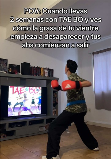 Tae Bo para quemar grasa abdominal y marcar abs en 2 semanas