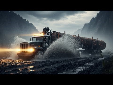 The Hidden Dangers of Logging Routes Will SHOCK You | Spintires MudRunner