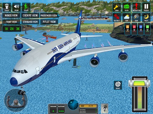 Passenger Airplane: Flight 3D | Play Now Online for Free