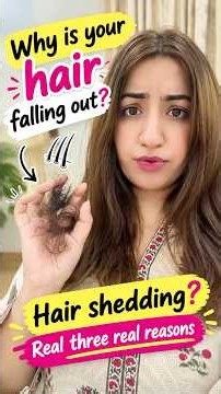 Why Your Hair Is Falling Out? 3 Real Reasons!