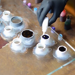 348K views · 1.5K reactions | DIY Unusual Table using Wood, Epoxy And Glass | DIY & Crafts | Facebook