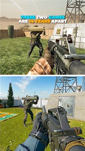 These Two Call of Duty Games Are 14 Years Apart #cod