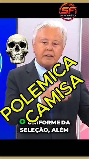 Polêmica na Camisa da Seleção Queda nas Ações da Nike e Associação Política, DIVIDE O PAIS #político