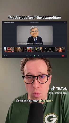This AI video lost the “competition” #NFL #football #SportsNews #ai #foryou The NFL schedule release video loser was definitely the Arizona Cardinals, who were widely panned for a boring and strange video featuring AI-generated avatars of NFL mascots. Other teams used real videos, animations, even video game renders. This is a rare opportunity to directly compare AI vs real videos by public opinion.
