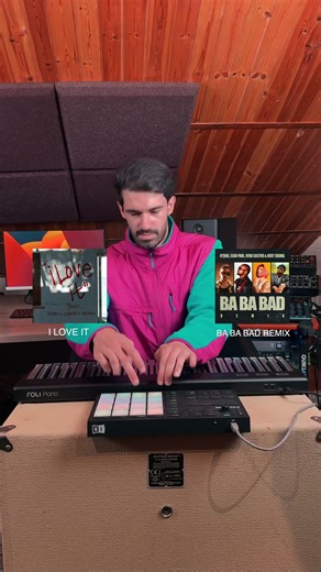 Merged two latin dancehall: I Love It and Ba Ba Bad Remix by Kybba. Which artists should I mash up?