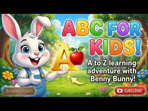 Learn ABC for Kids | Alphabet Forest from A to Z with Banny Bunny 🐰✨