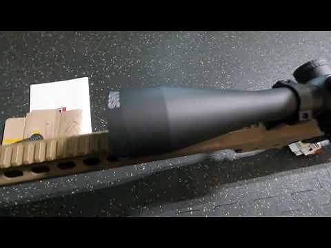 NIGHTFORCE SHV AND NIGHTFORCE SCOPE RINGS BARRETT MRAD INSTALL HIGH SCOPE RINGS STEEL