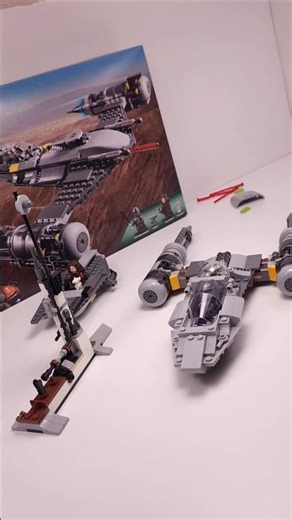 LEGO Star Wars The Mandalorian's Y-Wing (338 pcs)[75325] Alternate Build for N-1 Starfighter #shorts