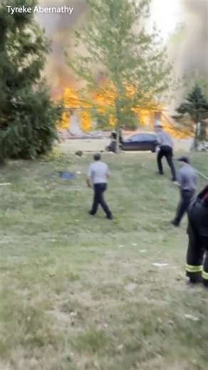 WATCH: videos from the scene of an explosion that destroyed three homes Monday morning in north St. Louis County. | KMOV