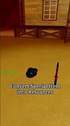 Special Item into Resources (Crafting Recipe) | Dead Rails #roblox #deadrails #deadrailsroblox