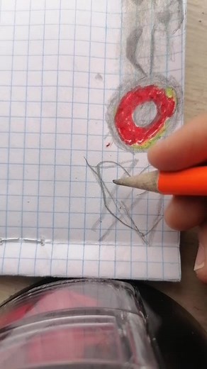 Creative Drawing Techniques with Pencil on Graph Paper
